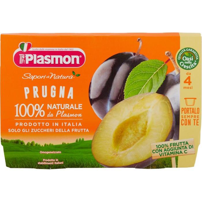 Plasmon Sapori Di Natura Omogeneizzato Prugna 4x100g 4Mesi+
