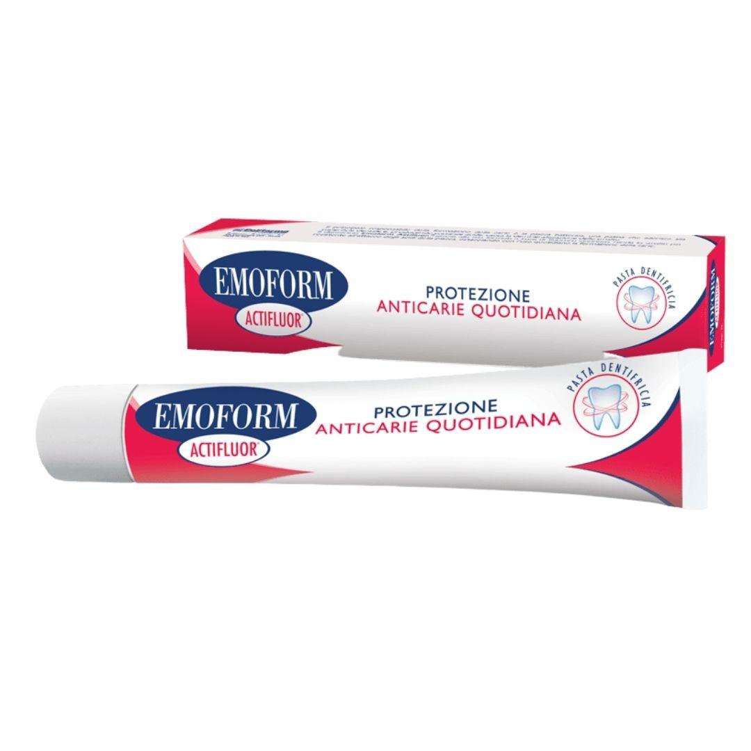 Emoform Actifluor Dentifricio Quotidiano Protezione Anticarie 75ml