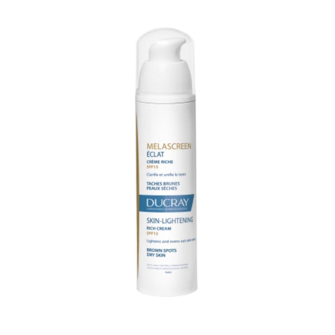 Ducray Melascreen Eclat SPF15 Crema Ricca Pelli Secche 40ml