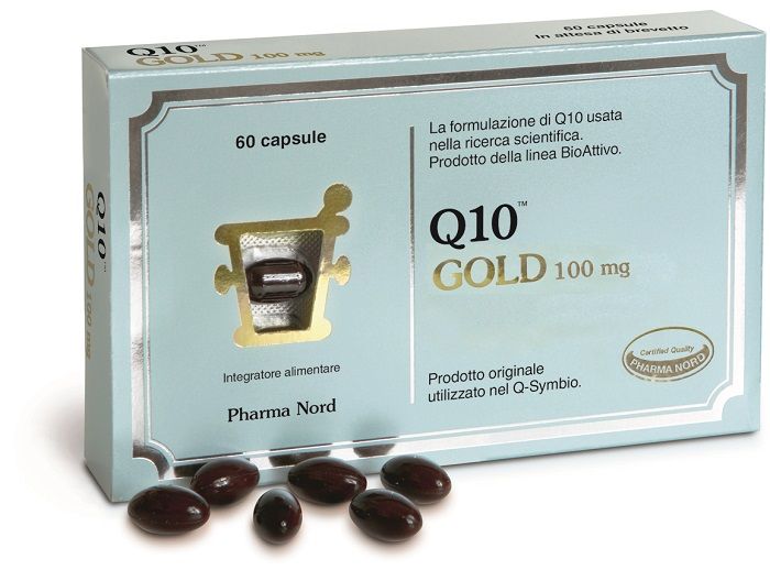 Q10 Gold Integratore per il Metabolismo Energetico 60 Capsule
