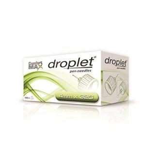 Droplet Ago Penna 32G Per Insulina Comfort Max 4 mm 100 Pezzi
