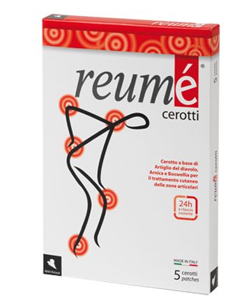 Cerotti Reume Antinfiammatori Per Dolori Muscolari E Articolari 5 pezzi