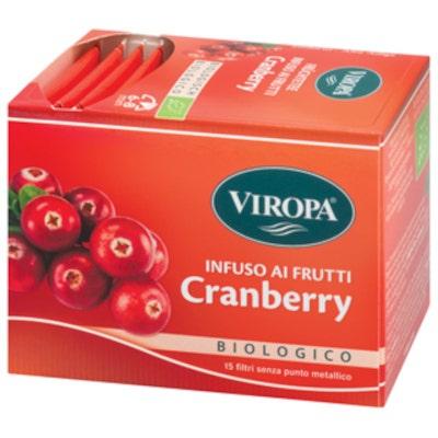 Viropa Cranberry Bio Infuso ai Frutti Rossi 15 Bustine