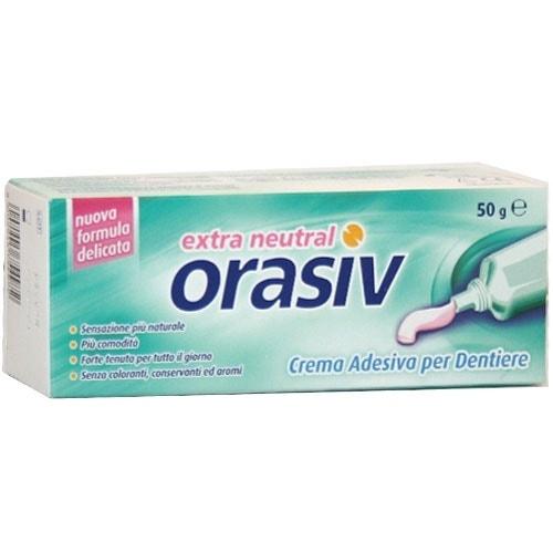 Orasiv Extra Neutral Crema Adesiva Per Dentiere 50 g