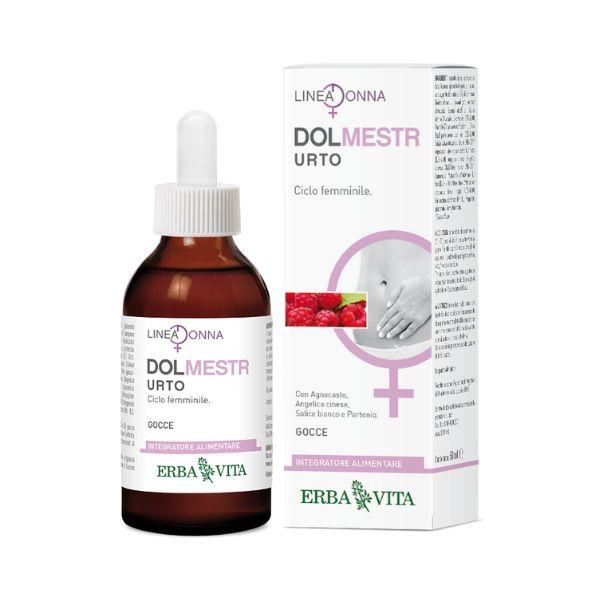 Erba Vita Dol Mestr Urto Integratore per Ciclo Mestruale in Gocce 50 ml
