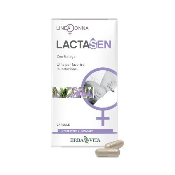 Erba Vita Lactasen Integratore Alimentare per l'Allattamento 45 Capsule