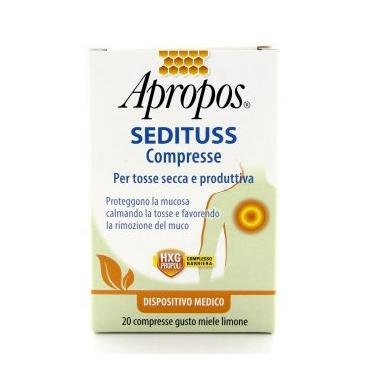 Apropos Linea Dispositivi Medici Sedituss 20 Compresse Miele e Limone