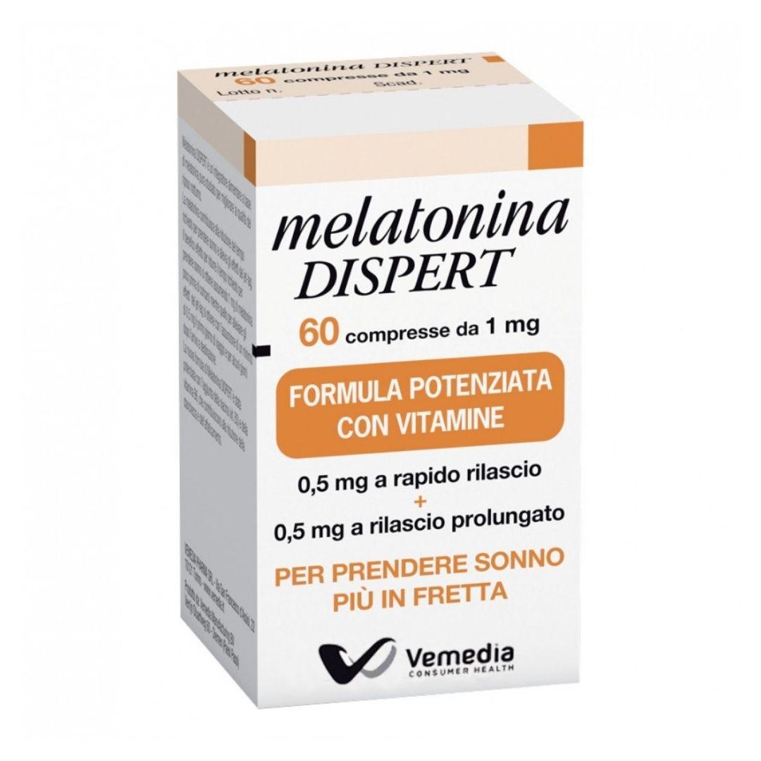 Melatonina Dispert Integratore per il Sonno e il Relax 60 Compresse da 1 mg