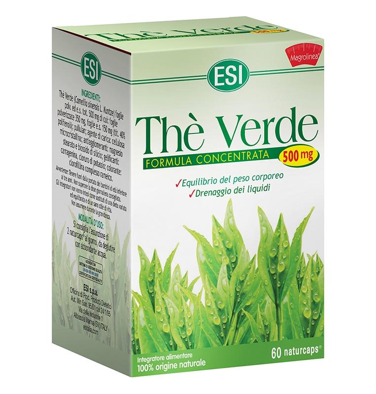 Esi The Verde Integratore Alimentare Controllo del Peso 60 Naturcaps