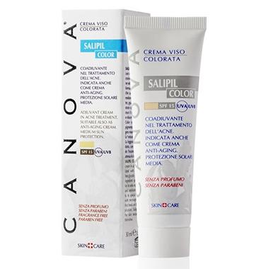 Canova Linea Pelli Miste e Grasse Salipil Color Crema Viso Colorata 30 ml