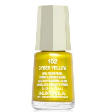 Mavala Minicolor Linea Techni Color's Smalto Unghie Colore 102 Cyber Yellows