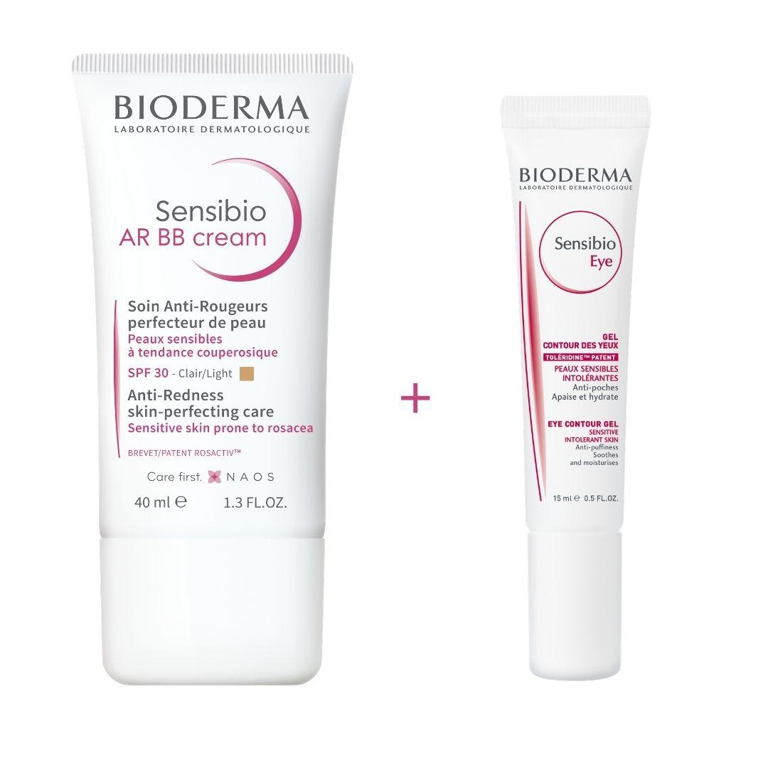 Bioderma Sensibio Ar Bb Cream 40 ml Spf30 + Sensibio Eye Contorno Occhi 15 ml