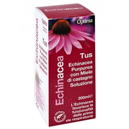 Optima Echinacea Tus Soluzione Integratore Vie Respiratorie 200 ml