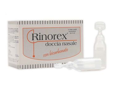 Stewart Italia Fiala Per Doccia Nasale Rinorex Bicarbonato 5 Ml 15 Pezzi