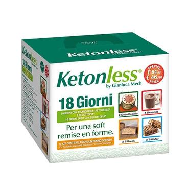 Tisanoreica Kit Ketonless Sistema Completo di Trattamento Leggero 18 Giorni
