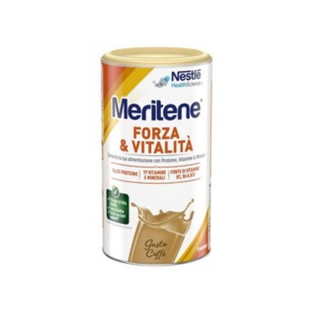 Nestle Meritene Proteine Vitamine in Polvere Gusto Caffè