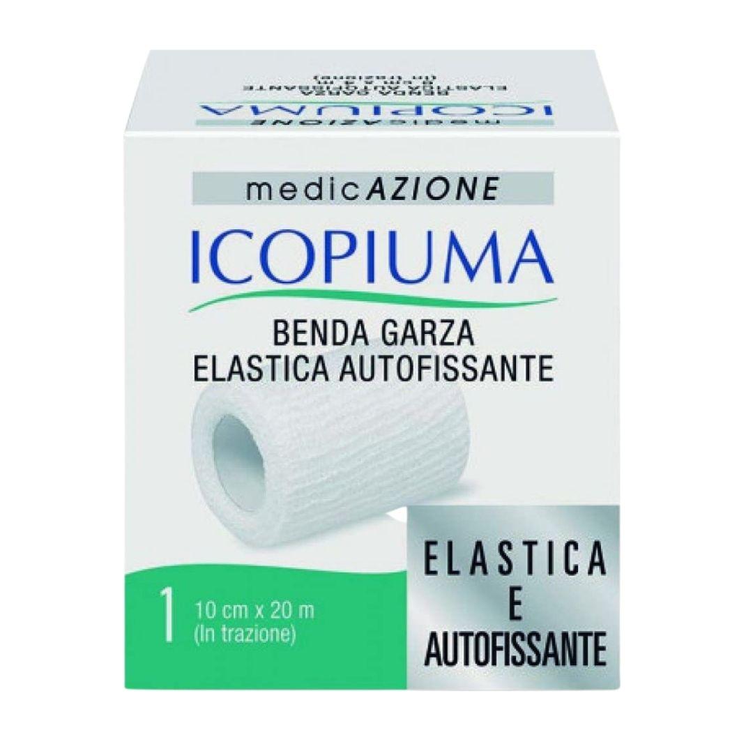 Icopiuma Benda Garza Elastica Autofissante 10 cm X 20 mt