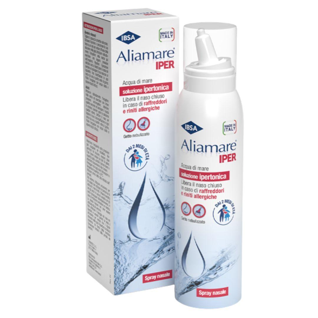 Aliamare Iper Spray Acqua di Mare Ipertonica Igiene Nasale 125 ml
