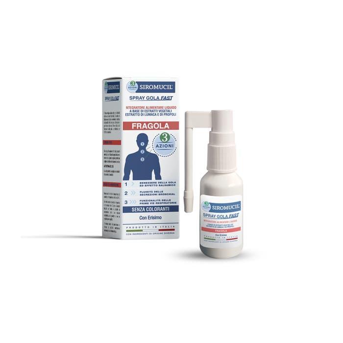 Siromucil 3 Azioni Spray Gola Integratore 150 ml