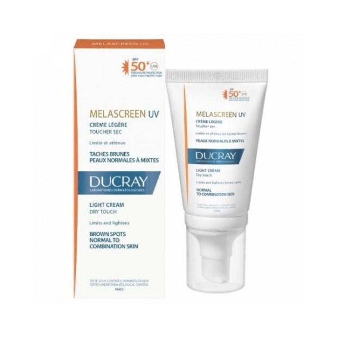 Ducray Melascreen UV SPF50+ Crema Leggera Pelli Miste 40 ml