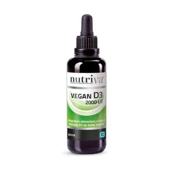Nutriva Vegan D3 Integratore Alimentare in Gocce 50 ml