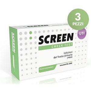 Screen Check Test Infezioni Vie Urinarie 3 Pezzi