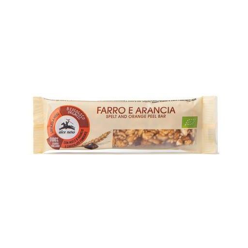 Alce Nero Barretta Farro E Arancia Con Cioccolato Bio 22g