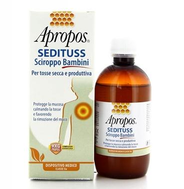 Apropos Linea Dispositivi Medici Sedituss Sciroppo Bambini Tosse Mista 10 ml