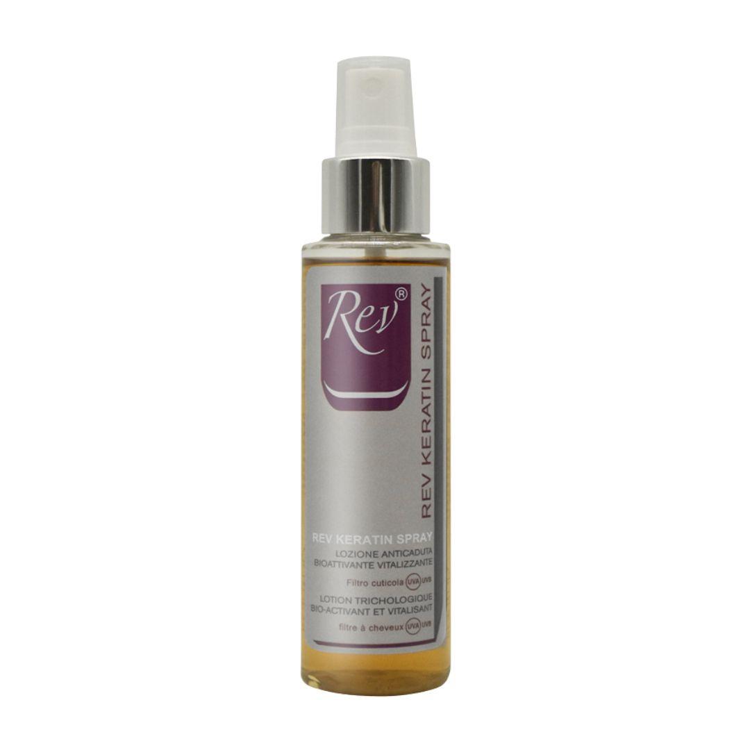 Rev Keratin Lozione Anticaduta per Capelli Bioattivante Vitalizzante Spray 100ml
