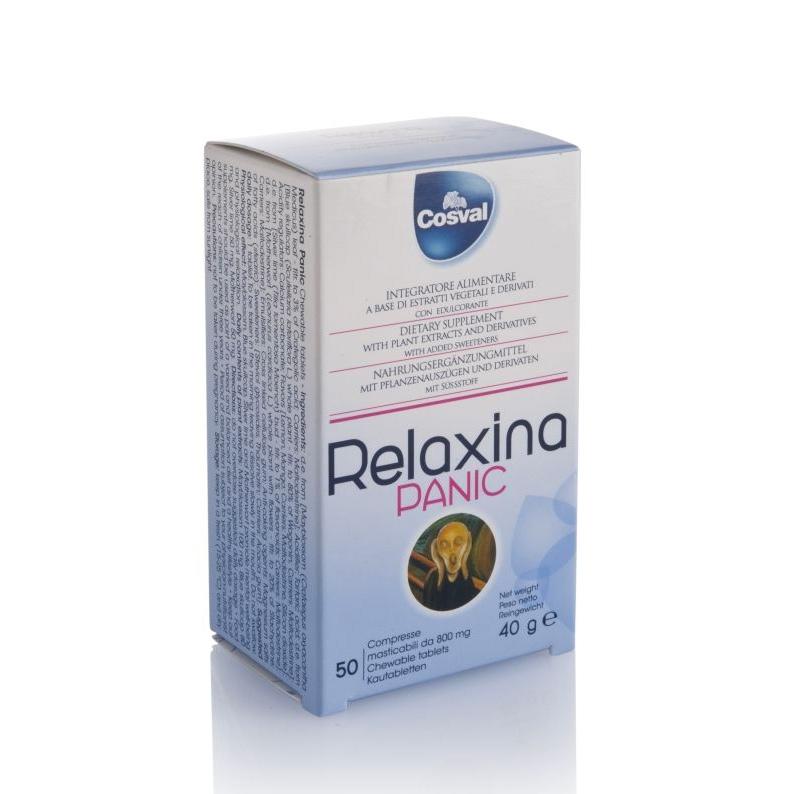 Cosval Linea Serenità e Benessere Relaxina Panic Integratore 50 Compresse