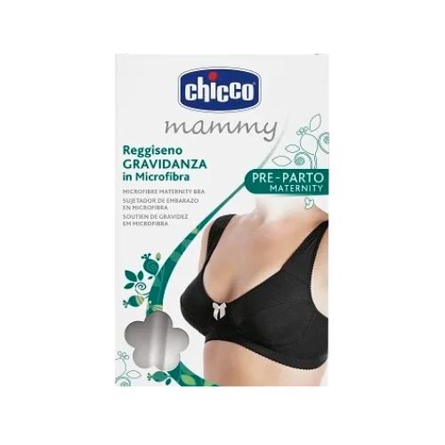 Chicco MD Reggiseno Gravidanza Microfibra Nero Taglia 4C