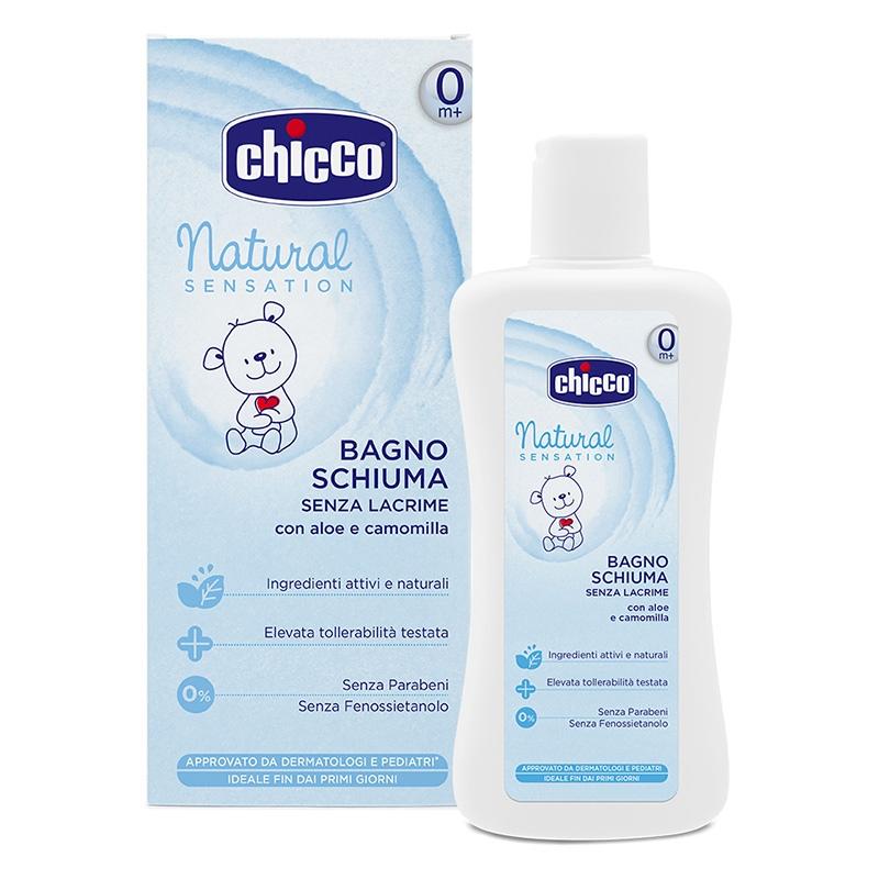 Chicco Linea Cura Bambini Natural Sensation Bagnoschiuma senza Lacrime 500 ml