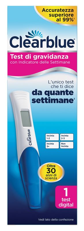 Test Di Gravidanza Clearblue Digital Conception Indicator 2 Pezzi
