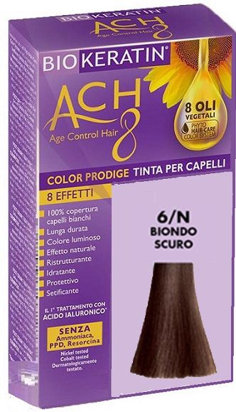 Biokeratin ACH8 Colorazione Permanente 6/N Biondo Scuro