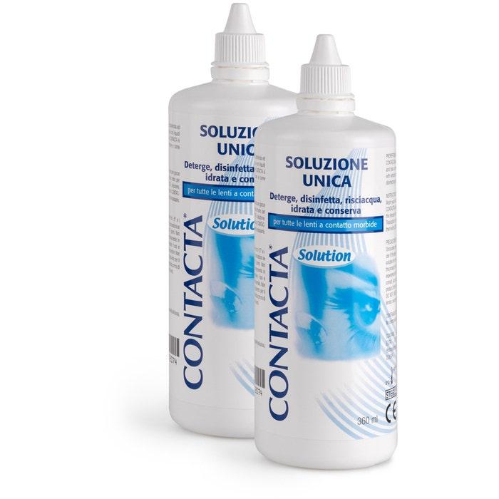 Contacta Soluzione Unica Isotonica 2 Confezioni 360 ml