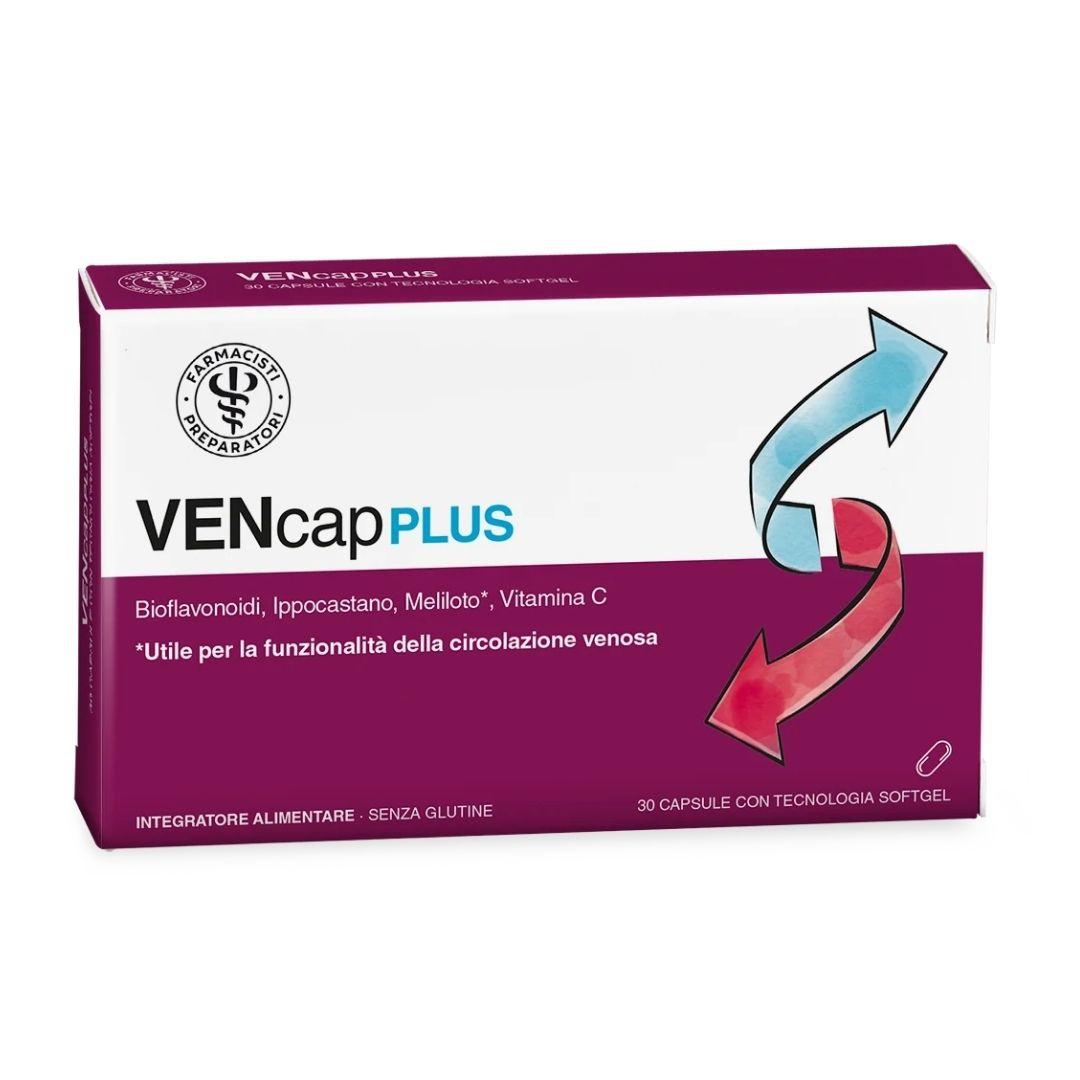 Unifarco VENcap Plus Integratore ad Estratto di Ippocastano 30 Soft Cap