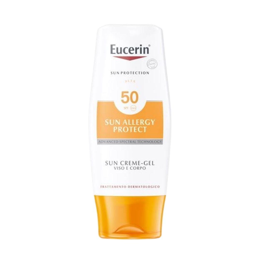 Eucerin Sun Allergy Protect Crema Gel Protettiva Viso e corpo Spf50 150 ml