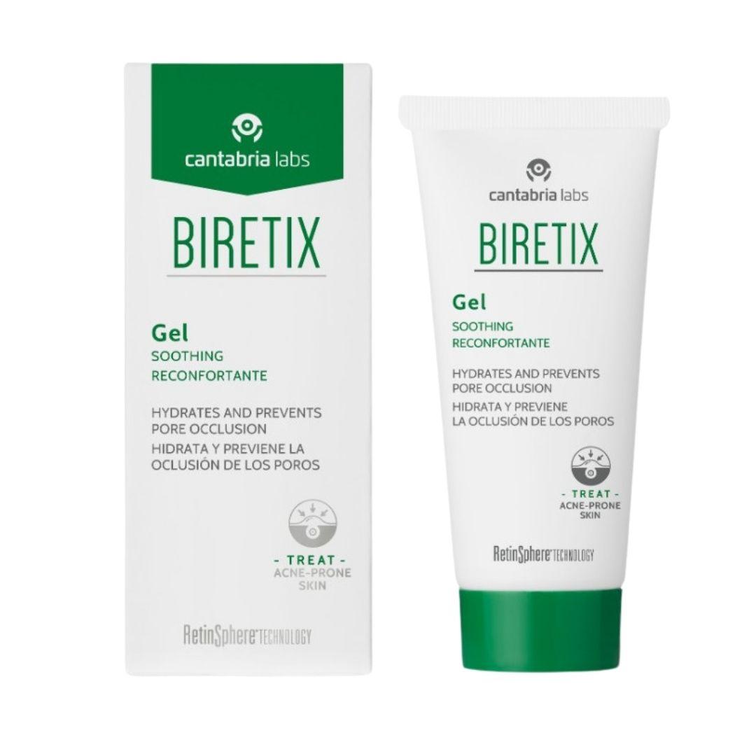 Biretix Gel Idrogel Esfoliante Lenitivo per Pelle Acneica 50 ml