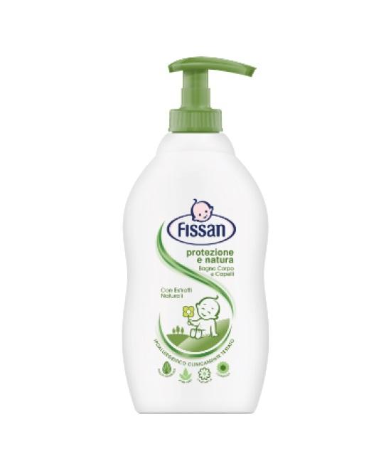 Fissan Protezione E Natura Bagno Corpo Capelli 400 ml