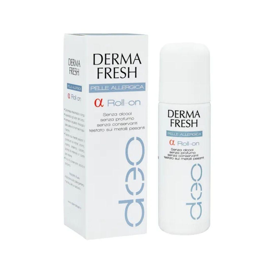 Dermafresh Deo Alfa Roll-on Deodorante per Pelle Allergica 75 ml
