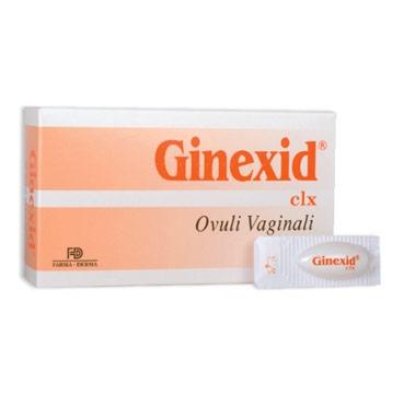 Farma Derma Linea Benessere Intimo Donna Ginexid 10 Ovuli Vaginali Lenitivi