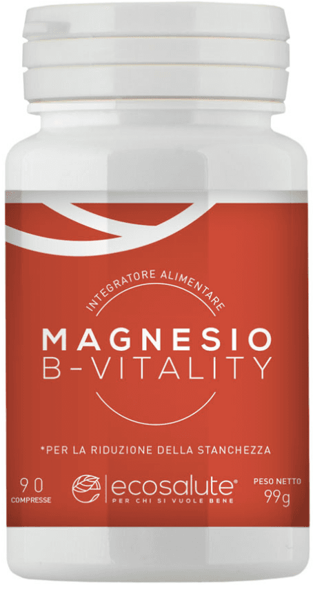 Ecosal Magnesio BVitality Integratore di Magnesio 90 Compresse