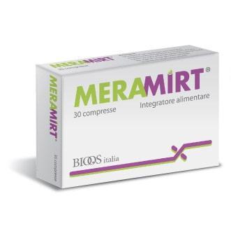 BiOOS Italia Linea Antiossidanti Meramirt Integratore Alimentare 30 Compresse