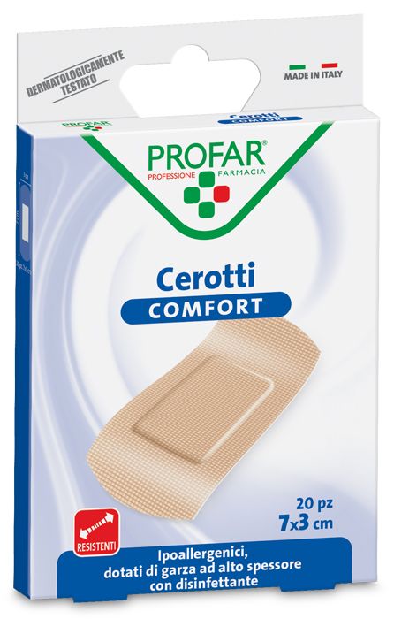 Profar Cerotti Classici Grandi per Uso Generale 7x3 cm 20 Pezzi