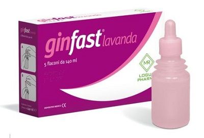 Ginfast Lavanda Soluzione Vaginale 5 Flaconcini da 140ml