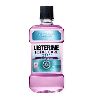Listerine Linea Igiene Orale Quotidiana Total Care Zero Collutorio 250 ml
