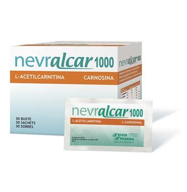 River Pharma Linea Vitamine Minerali Nevralcar 1000 Integratore 30 Buste