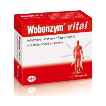 Named Linea Articolazioni Sane Wobenzym Vital Integratore 40 Compresse