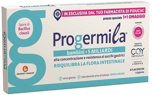 ProGermila BB Integratore per Neonati e Bambini in Fiale da 5ml