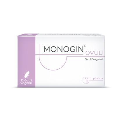 Lo.Li.Pharma Linea Dispositivi Medici Benessere Donna Monogin 10 Ovuli Vaginali